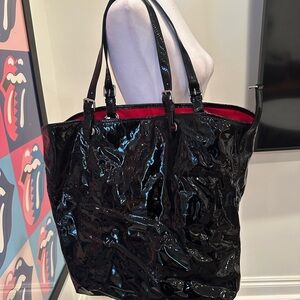 Ralph Lauren Parent Leather Tote Shopper
